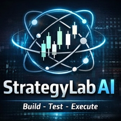 "StrategyLab AI" logo