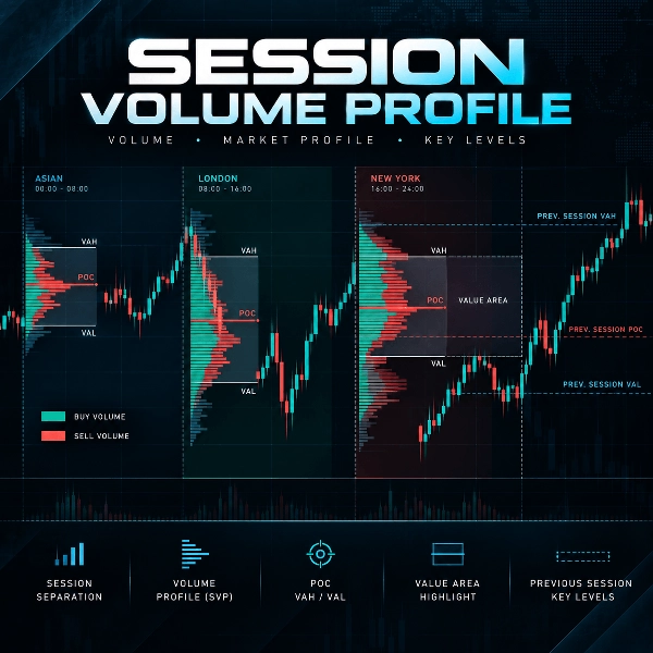 Trading product for Session Volume Profile (SVP) [Iridio Capital] Indicator Forex Scalping, image 9