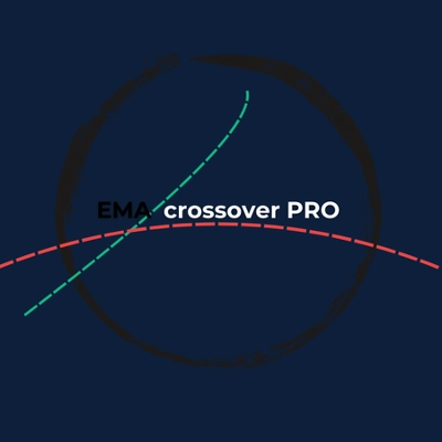 "EMA Crossover Pro" logo