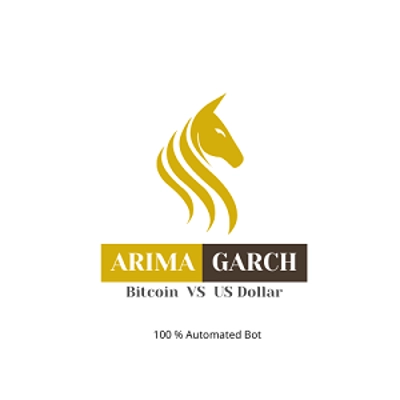 Logo "ARIMA-GRACH FOR BTCUSD SCALPER"
