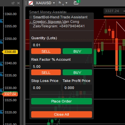 "SmartBot-Hand Trade Assistant_Premium" logo