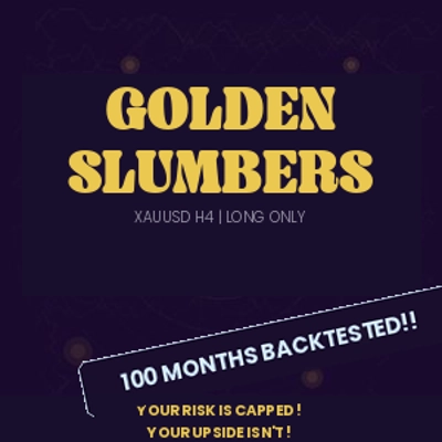Logo "Golden Slumbers v3.5"