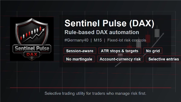 Trading product for Sentinel Pulse (DAX) Full cBot Fixed Lot Risk/Reward , image 2