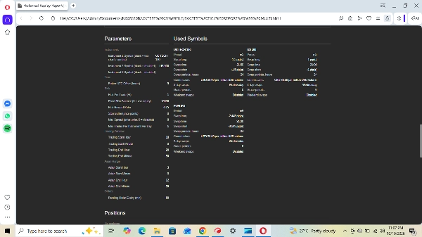 Trading product for MSS MULTI-INSTRUMENT cBot Consistent Returns Position Sizer, image 3