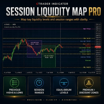 "Session Liquidity Map Pro" logo