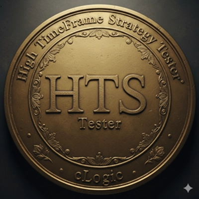 Logótipo de "HTS Strategy Tester"