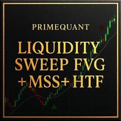 Logotipo de "Liquidity Sweep FVG + MSS + HTF"