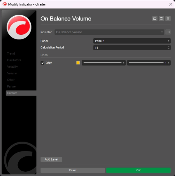 "On Balance Volume" 已上传图片