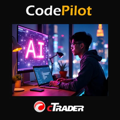 Логотип продукта "ClickAlgo CodePilot"