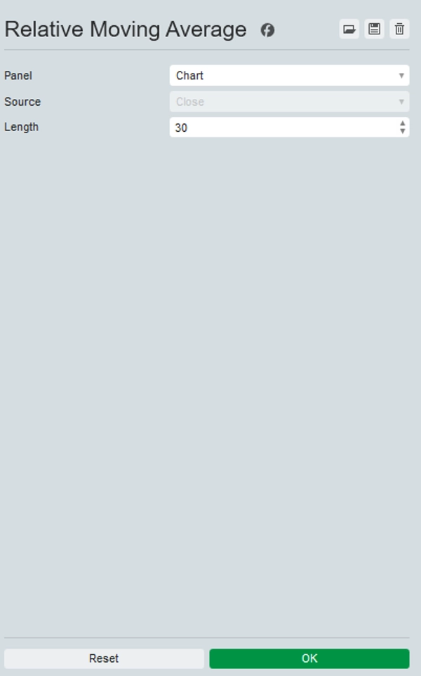 "Relative Moving Average" uploaded image