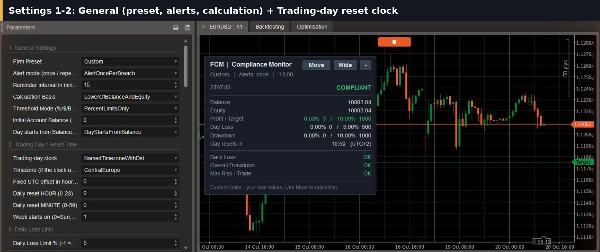 Trading product for Fortress Compliance Monitor cBot Prop Firm Fit Daily Loss Limit, image 12
