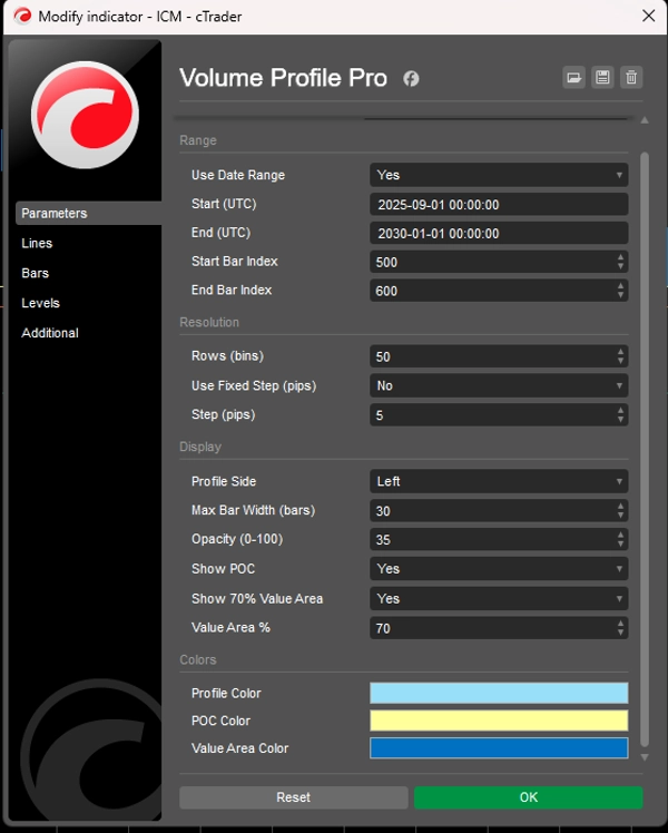 "Volume Profile Pro" uploaded image