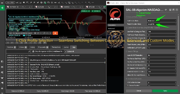 Trading product for SAL-08-Algorion-NASDAQ-WallStreet-Pro cBot Conservative Balanced, image 7