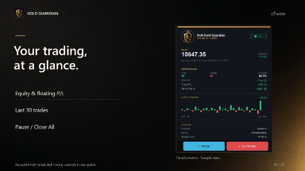 Trading product for DoItGoldGuardian cBot Position Sizer Prop Firm Fit, image 7