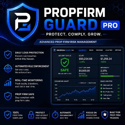"PropFirmGuard PRO" 标识