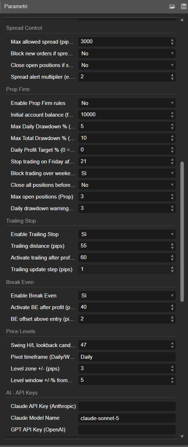 Trading product for AI Level Traders cBot Spread Filter Prop Firm Fit, image 5