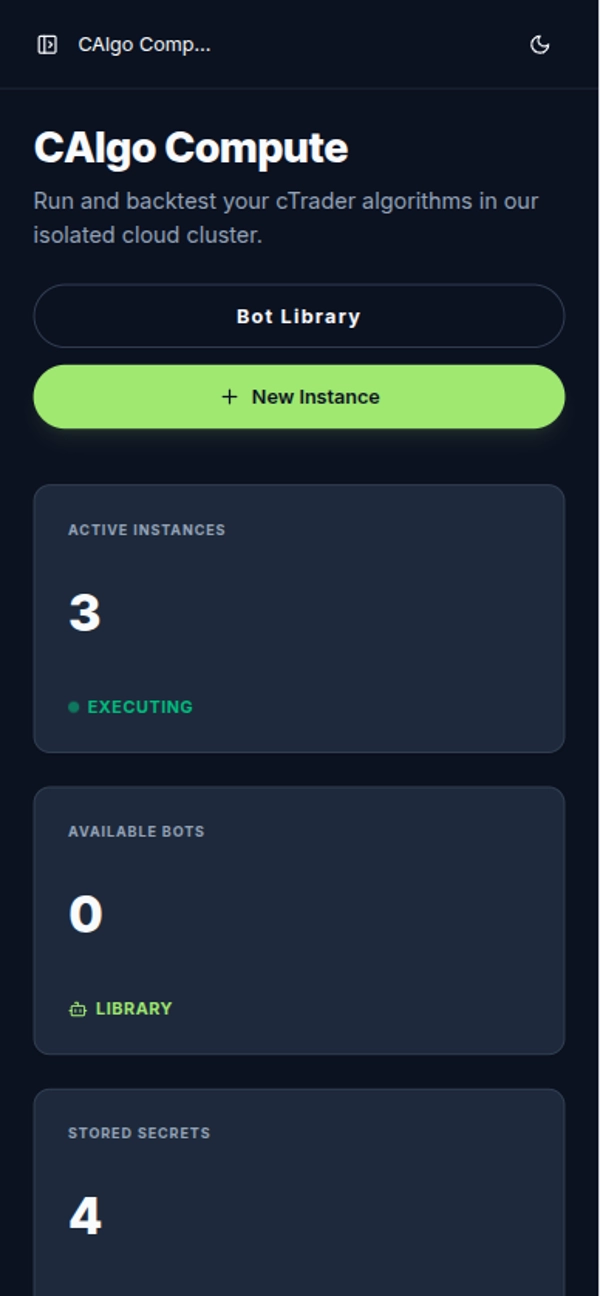 Trading product for Algo VPS Desktop plugin One-click Trading VPS Recommended, image 6