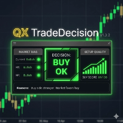 Logo „QX TradeDecision”