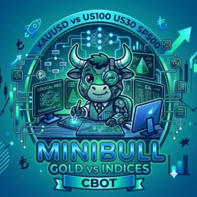 Logotipo de "MiniBullGoldVsIndicesBot"