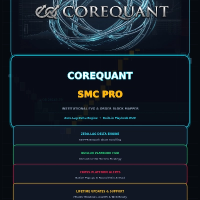 "CoreQuant_FVG_OrderBlock_Pro_VIP" logo