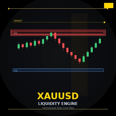 Logo "XAUUSD LIQUIDITY ENGINE"