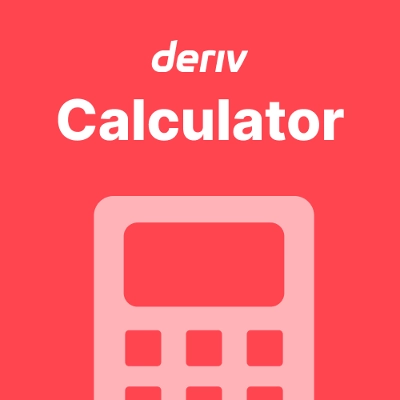 Logo "Deriv Trading Calculator"