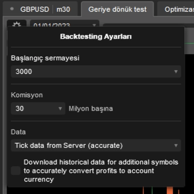 Logótipo de "MyTradingBot"