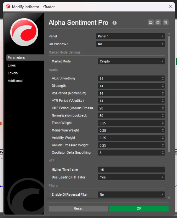 「Alpha Sentiment Pro」アップロード画像