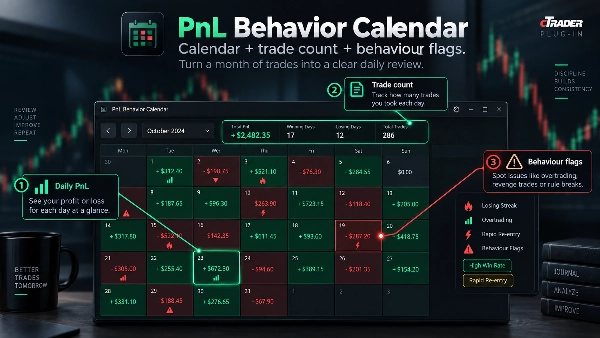 Trading product for PnL Behavior Calendar 桌面插件 Trade Journal Trade Statistics, image 3