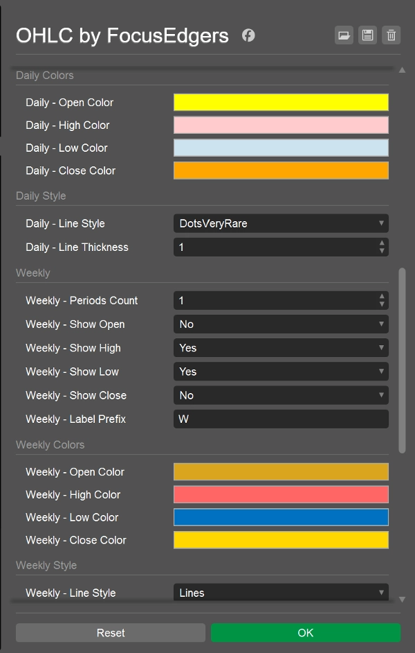 Trading product for OHLC ByFocusEdgers Indicator Key Levels, image 6