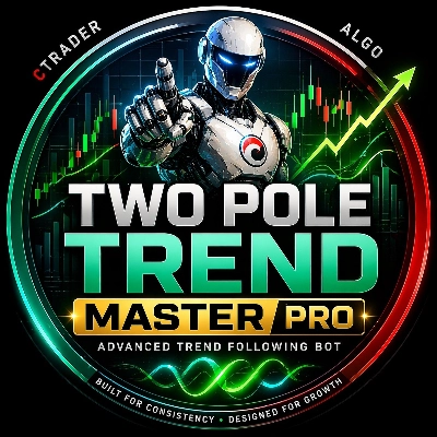 Logotipo de "TwoPole Oscillator Pro – Advanced AI-Driven Trading Robot"