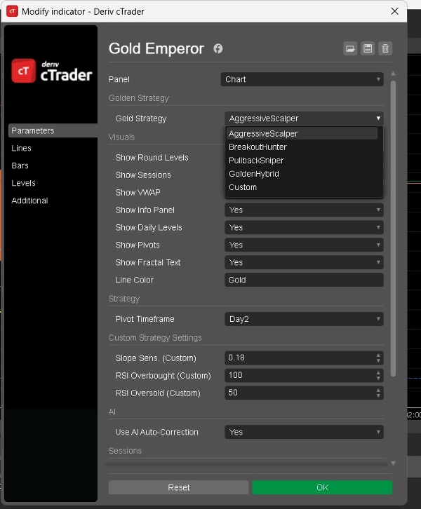 Загруженное изображение продукта "Gold Emperor"