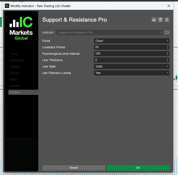 "Support & Resistance Pro" uploaded image