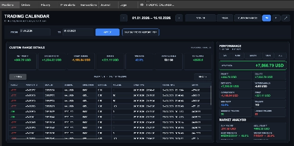 Trading product for CALENDAR Desktop plugin Trade Journal Performance Report, image 3