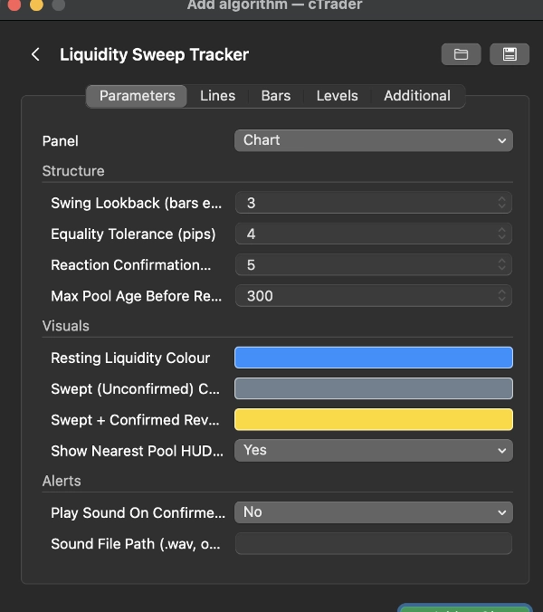 Trading product for Liquidity Sweep Tracker Indikator Double Top AI-assisted, image 7
