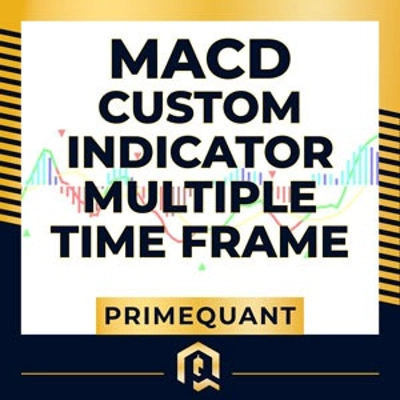 "MACD Custom Indicator - Multiple Time Frame" 标识