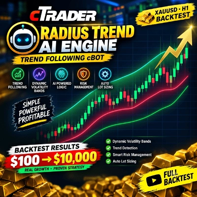 "Radius Trend AI Engine" logo