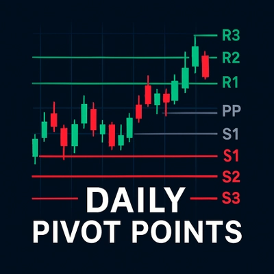 "DailyPivotPoints" logo