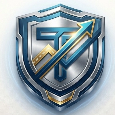 "Vix75 Shield" logo