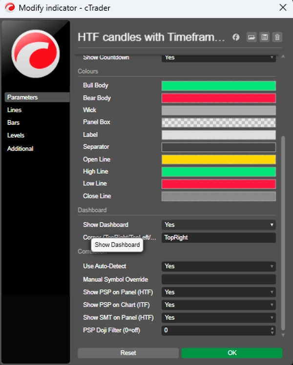 Trading product for HTF candles with TimeframeAlighnment V1 Indicator MSS Liquidity Sweep, image 6