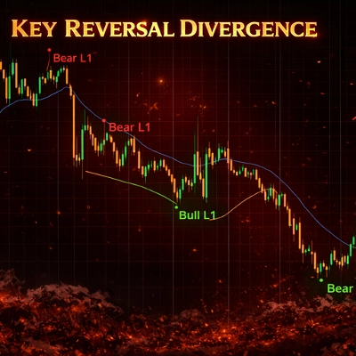 Logo de "Key Reversal Divergence"
