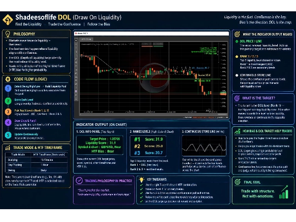 Trading product for Shadeesoflife DOL_Draw On Liquidity 지표 Double Top Fair Value Gap, image 5