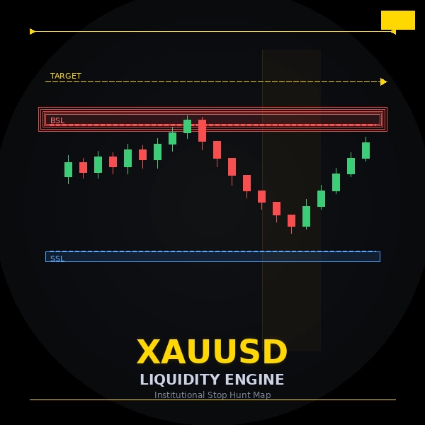 "XAUUSD LIQUIDITY ENGINE" ภาพที่อัปโหลด