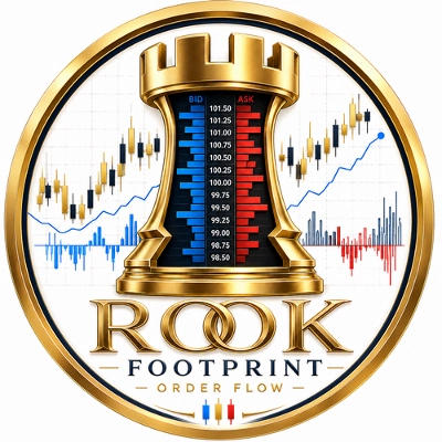 "Rook - Footprint_Orderflow" logo