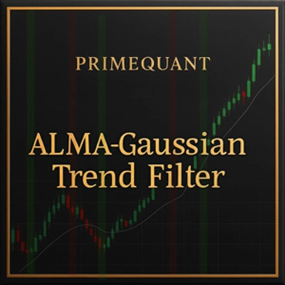 "ALMA-Gaussian Trend Filter " โลโก้