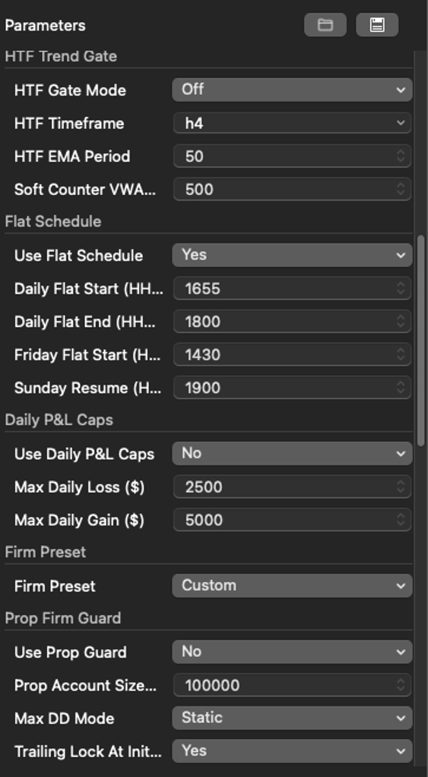 Trading product for Ultimate Immortal Gold cBot Position Sizer EMA, image 3