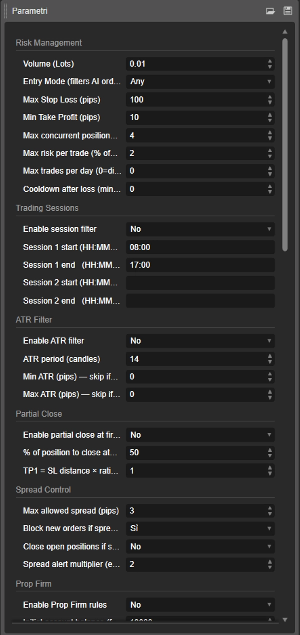 "AI Level Trader" uploaded image