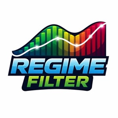 "Regime Filter Pro (+ Alerts)" 로고