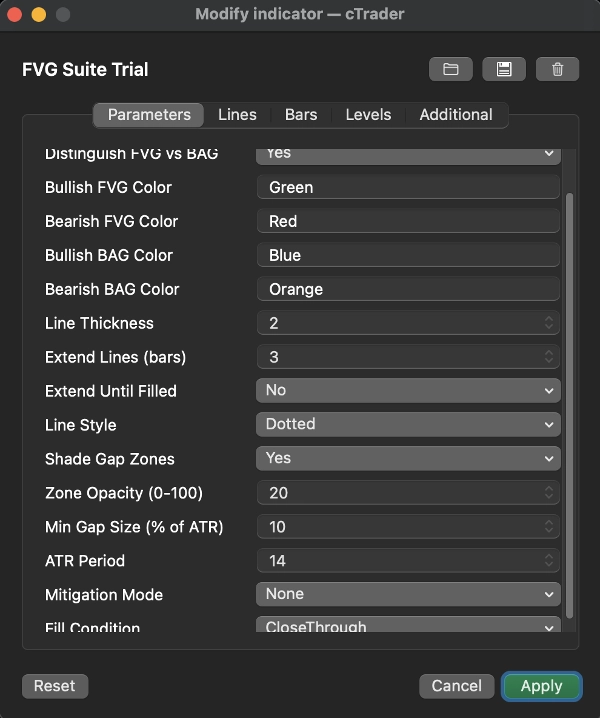 "Fair Value Gap (FVG) Suite" uploaded image