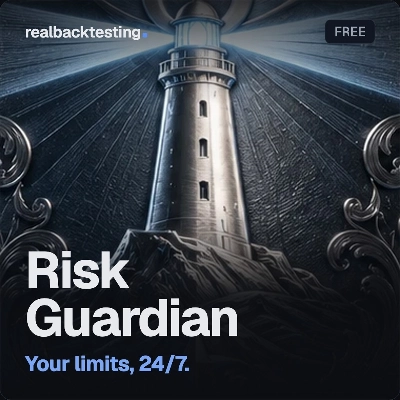 Trading product for realbacktesting Tools Risk Guardian Free cBot Prop Firm Fit Equity Stop, image 1